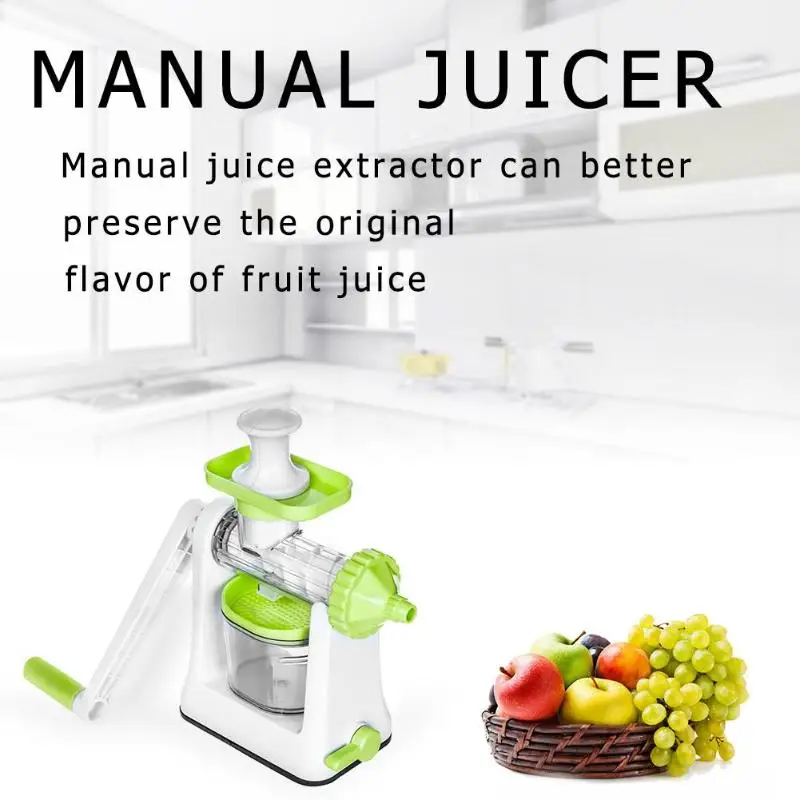 Multifunctional Manual Hand Crank Juicer Orange Lemon Squeezer Fruit