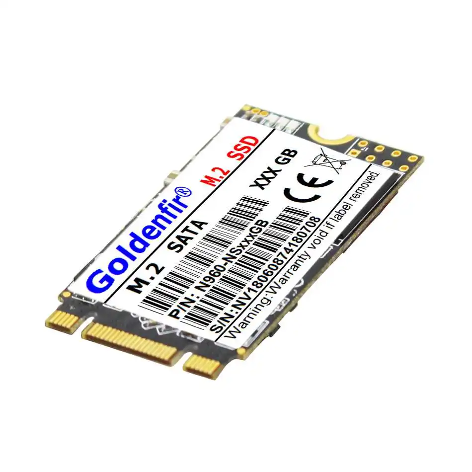 GOLDENFIR M.2 SSD NGFF 22x42 мм твердотельный накопитель не 64 Гб 128 ГБ 256 ГБ SSD для ноутбуков и настольных компьютеров