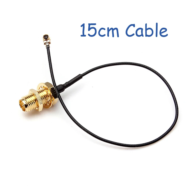 

15cm Extension Cord UFL to RP SMA Connector Antenna WiFi Pigtail Cable IPX to RP-SMA Jack Male SMA to IPX 1.13