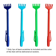 Многофункциональная телескопическая чесалка для спины массажер выдвижная ручка Форма Массажер для тела