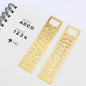 

BZNVN w44 hollow w10 w41 template Office Student Supplies Drawing Ruler