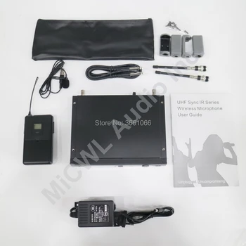 

100% MiCWL SLX SLX24 UHF Wireless Microphone System Cardioid Cordless Headset Lapel Lavalier Mic for Stage Karaoke DJ WL93