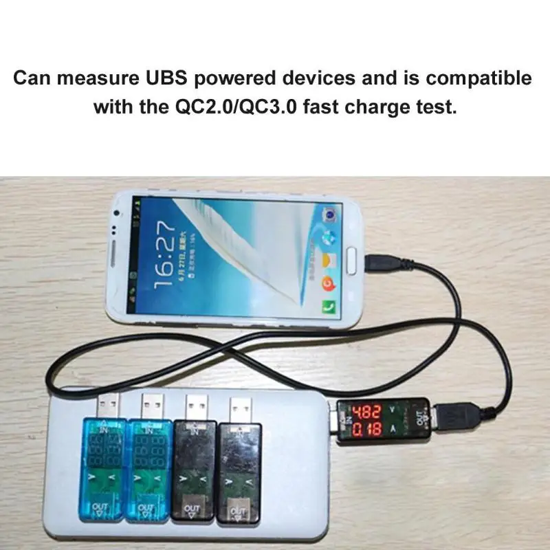 Практичное Цифровое Зарядное устройство USB Doctor Измеритель Напряжения DC 3 2 10 В 0 3A