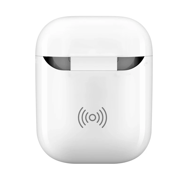 Беспроводной зарядный чехол для Airpods QI standard Airpods беспроводной зарядный приемник крышка совместима с любым беспроводным зарядным