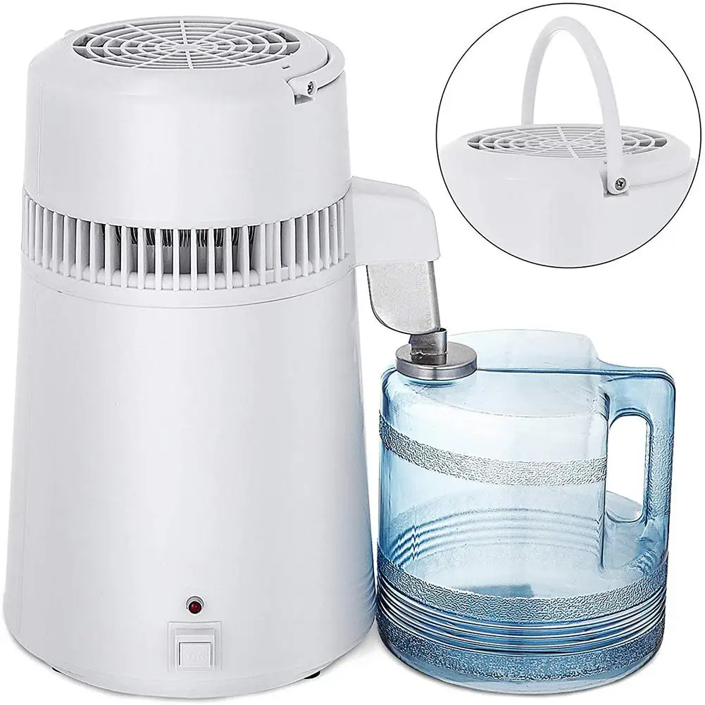

Adoolla Pure Water Distiller 4L Distilled Water Machine Distillation Purifier Stainless Steel Water Filter