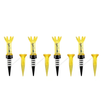 

4Pcs Magnetic Golf Tees Reusable Golf Magnet Tees with Anchor Ball Holder Tees Golf Accessories Camping Outdoor Sports