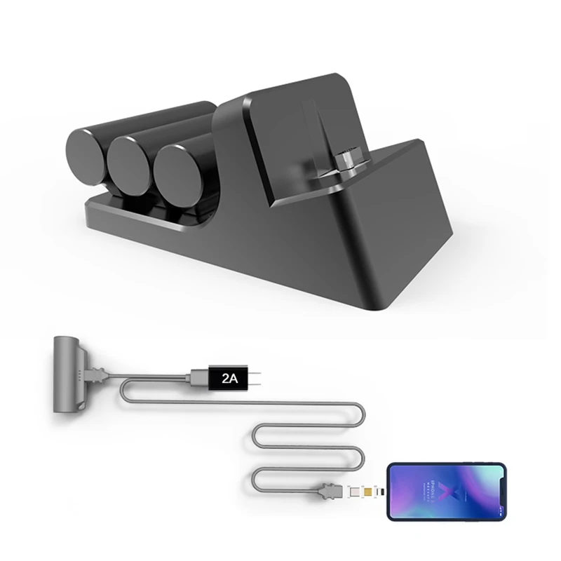 

Magnetic Wireless Portable Mini Charger Power Bank 9000 Mah With Charging Station Charging Packs Easy To Carry for Mobile Phon