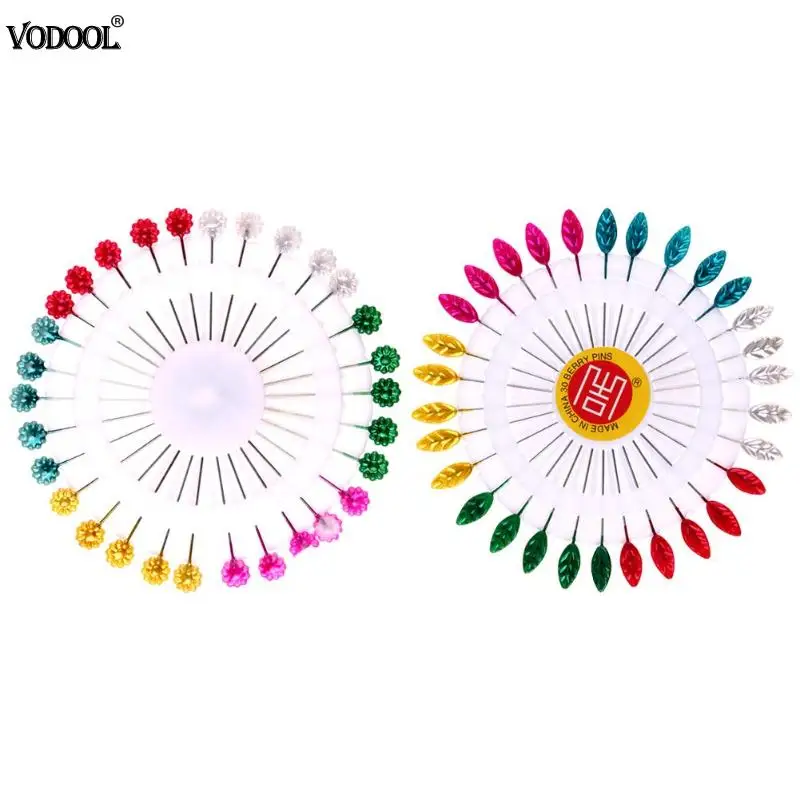 

480pcs/30pcs Sewing Pins Colorful Round Pearl Straight Head Pins Localization Needle Weddings Corsage Dressmaking Accessories