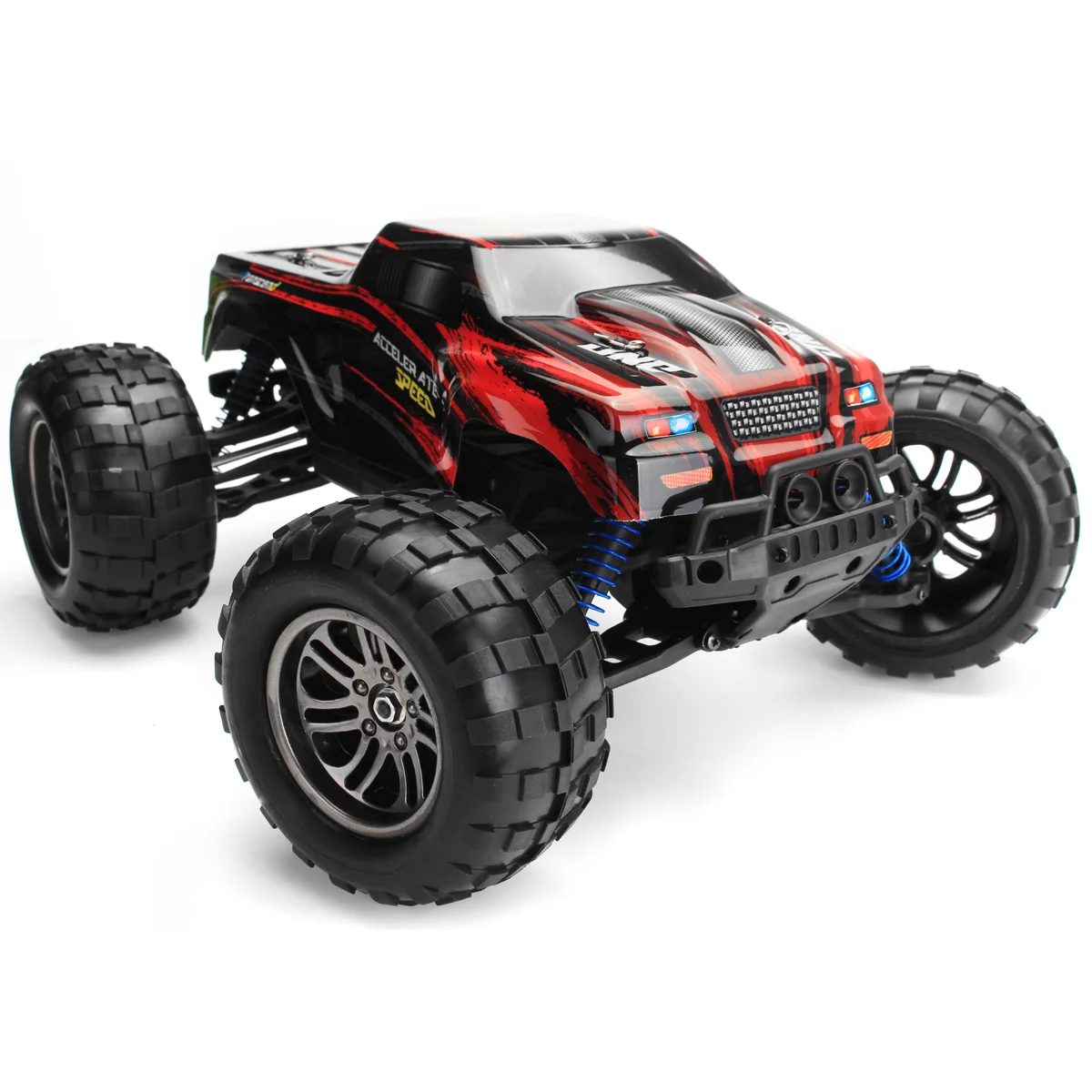 

Red 1:12 Car Supersonic Monster Truck Off-Road Vehicle Buggy Electronic Toy 2WD RC Car 2.4G Brushed Remote Control Car