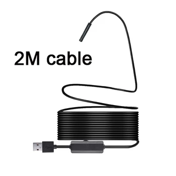 

2M 1200P Semi-rigid Wireless Endoscope WiFi Borescope Inspection Camera 2.0 Megapixels HD Snake Camera For Android IOS