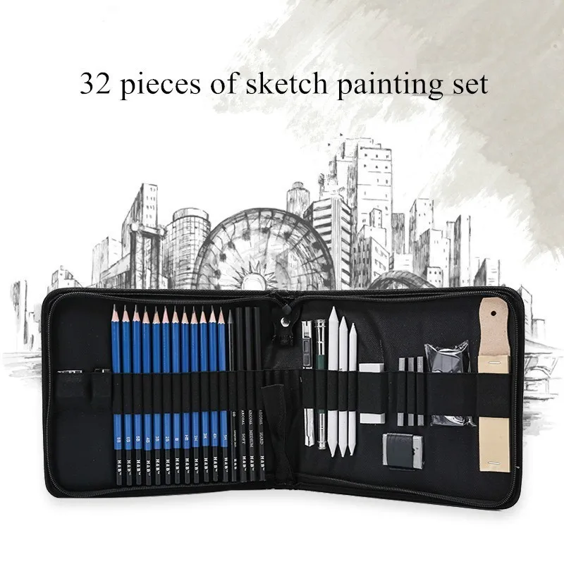 

Professional 2H 3H 4H 5H HB B 3B 4B 5B 6B 8B Sketch Painting Pencil Set For Drawing Creative School Art Supplies Paints 03157