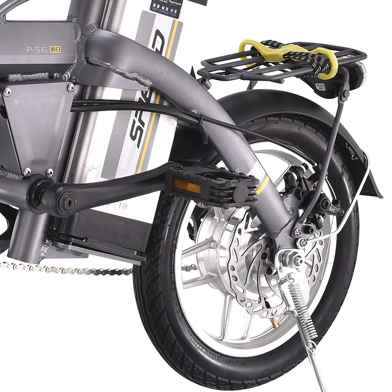 Electric Bike 48V Two Wheels Electric Bicycle Single Motor 240W Adults Women Folding Mini Electric Scooter With Seat Electric Bike 48V Two Wheels Electric Bicycle Single Motor 240W Adults Women Folding Mini Electric Scooter With Seat