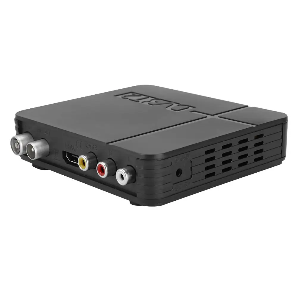Горячая Мини DVB T2 HD цифровая ТВ приставка 950 МГц 2150 ЕС 100 240 В|ТВ-приставки и