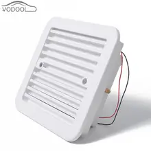 12V автомобильный Кондиционер Vent для прицепа с прицепом караван стороны выхода воздуха Вентиляция белый бесшумный вентилятор автомобильные аксессуары