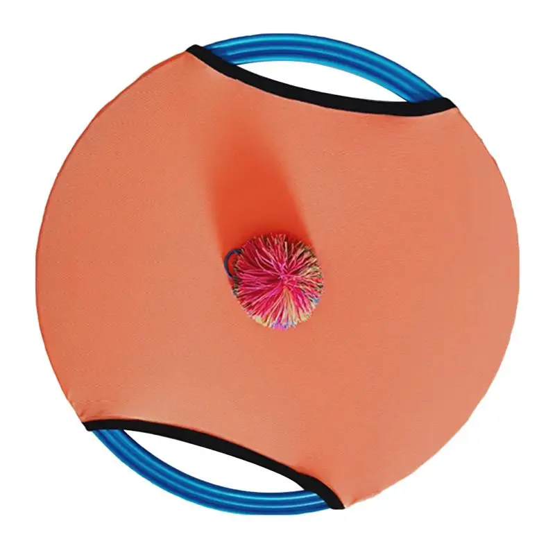 

1pc Children Elastic Ball Bouncing Ring Outdoor Fun Sports Toy Throw Catch Ball Funny Game Activity Toys Beach Garden Ball Game
