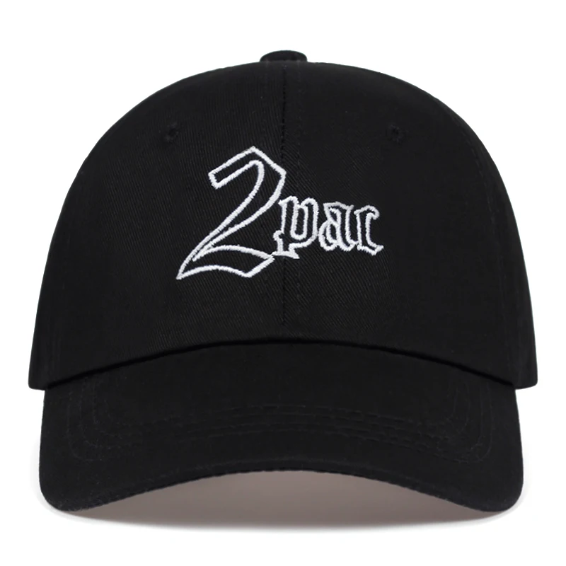 2019 Высококачественная бейсболка с вышивкой 2PAC модные Снэпбэк кепки 100% хлопок