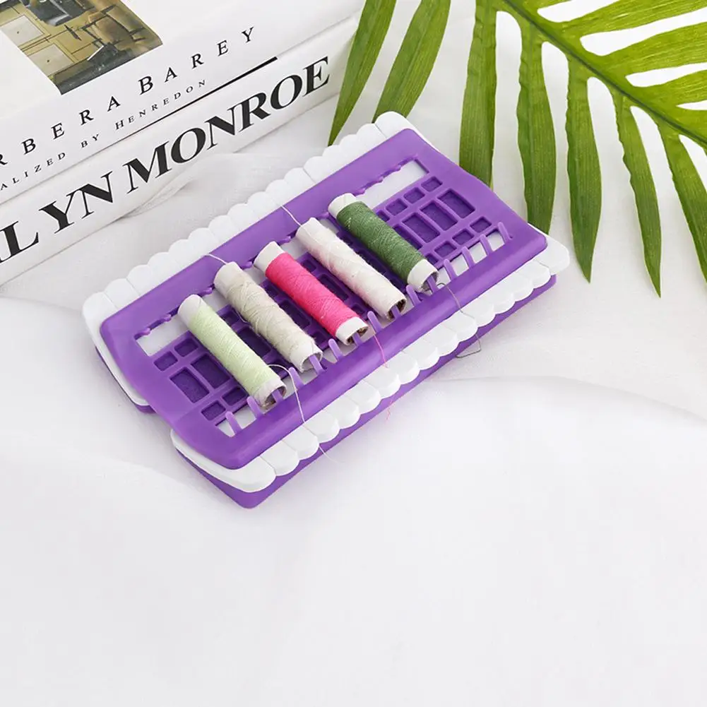 

New 30 Positions Cross Stitch Row Line Tool Set Sewing Needles Holder Embroidery Floss Thread Organizer DIY Sewing Tools 3Colors
