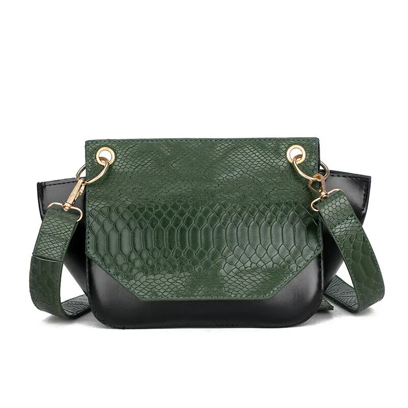 

Retro Fashion Female Square bag 2019 New Quality PU Leather Women bag Crocodile pattern Tote bag Lock Shoulder Messenger Bags