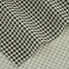 Booksew Cotton Plain Fabric White And Black Check Design Classical Style Clothing Patchwork Tissue Tecido Curtain Art Work Dolls