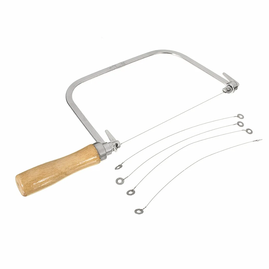 

DIY Soap 5 Loaf Wire String Cutter Saw Soap Candle Wax Slice Making Wire Strings