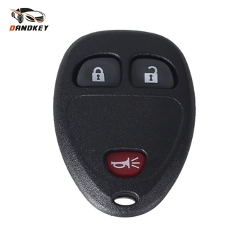 

Dandkey New 3 Buttons Remote Key Case Shell 2 + 1 Panic Keyless Entry Fob Case For Buick GMC Chevrolet Enclave 2009-2014