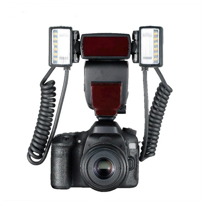 Yongnuo YN24EX YN 24EX E TTL Twin Lite Макросъемка Speedlite для камер Canon с двойной головкой вспышки 2