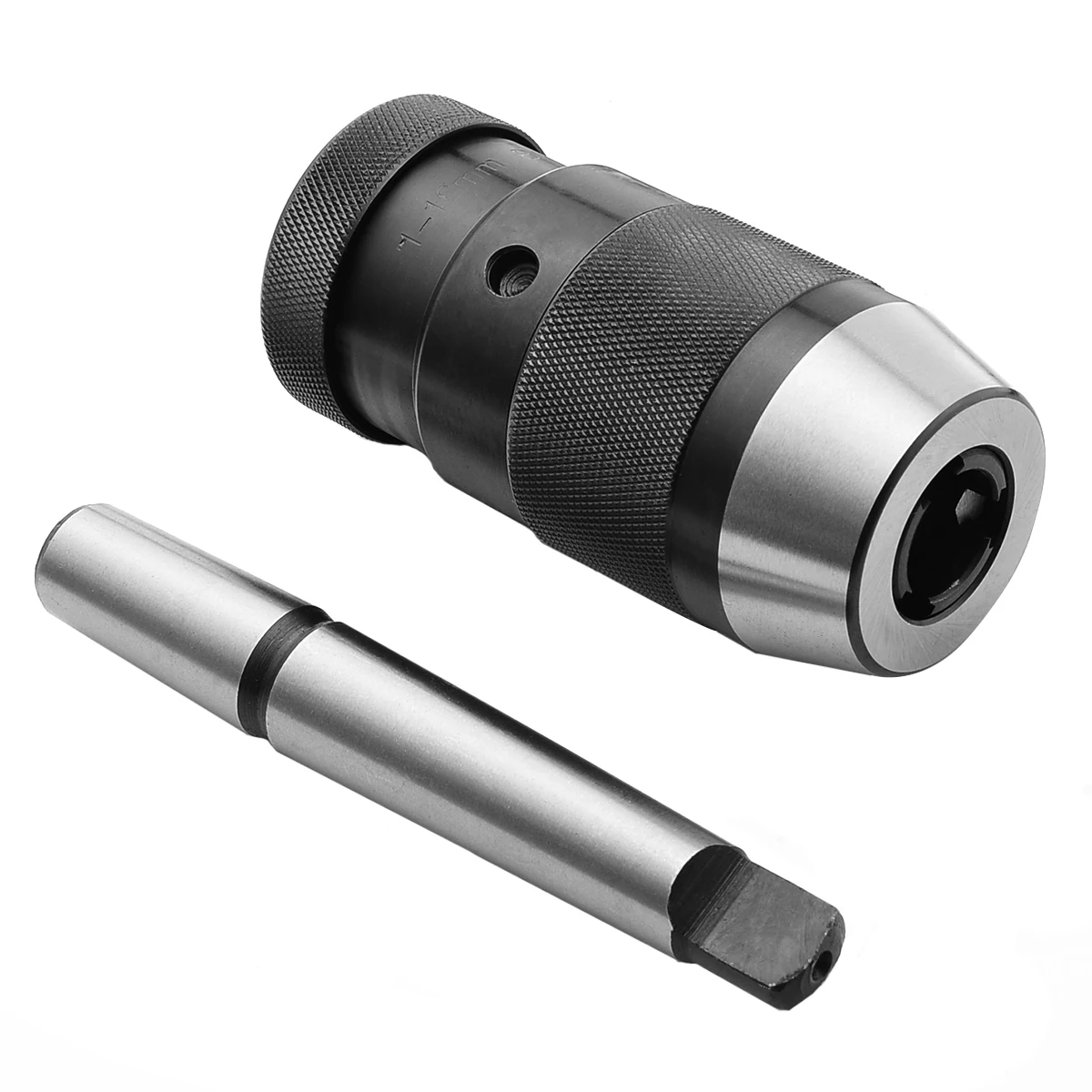 1-16mm Steel Self Tighten Keyless Lathe Drill Chuck B16 Arbor Live Center MK2