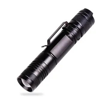 

Tactical 1000LM Zoomable Torch Lamp USB Rechargeable Flashlight T6 Aluminum Alloy Adjustable Focus Sturdy Torch Lamp