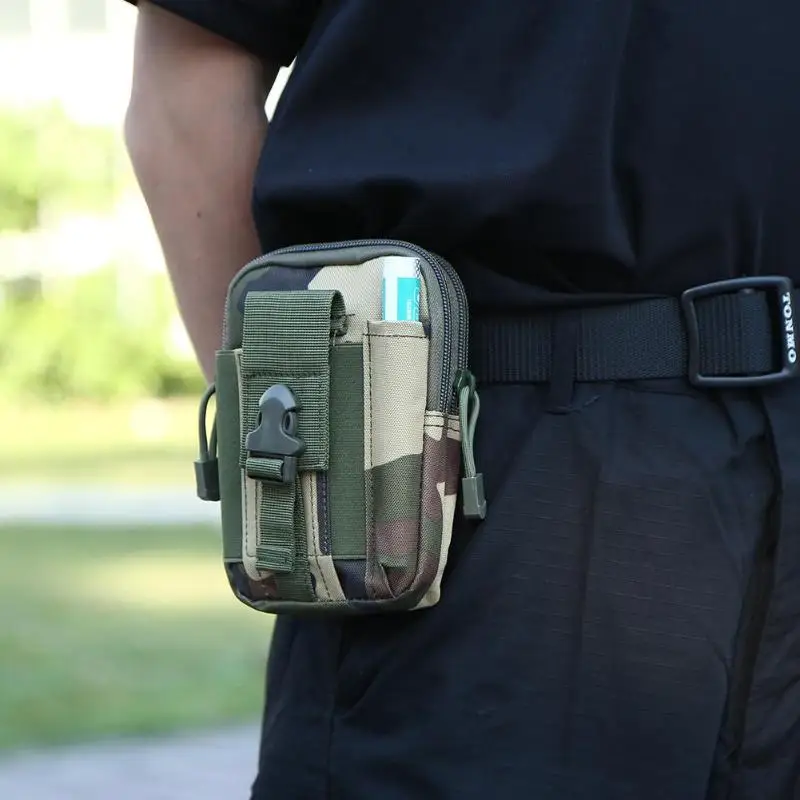 Pouch Molle Hunting Bags Belt Waist Bag Outdoor Pouches Phone Case Pocket Protable Military Molle Ammo Pouch Taktische