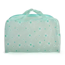 Промо-акция! Портативный молнии Макияж гигиеническая Косметика кошелек для Мытье Ванны Путешествия сумка