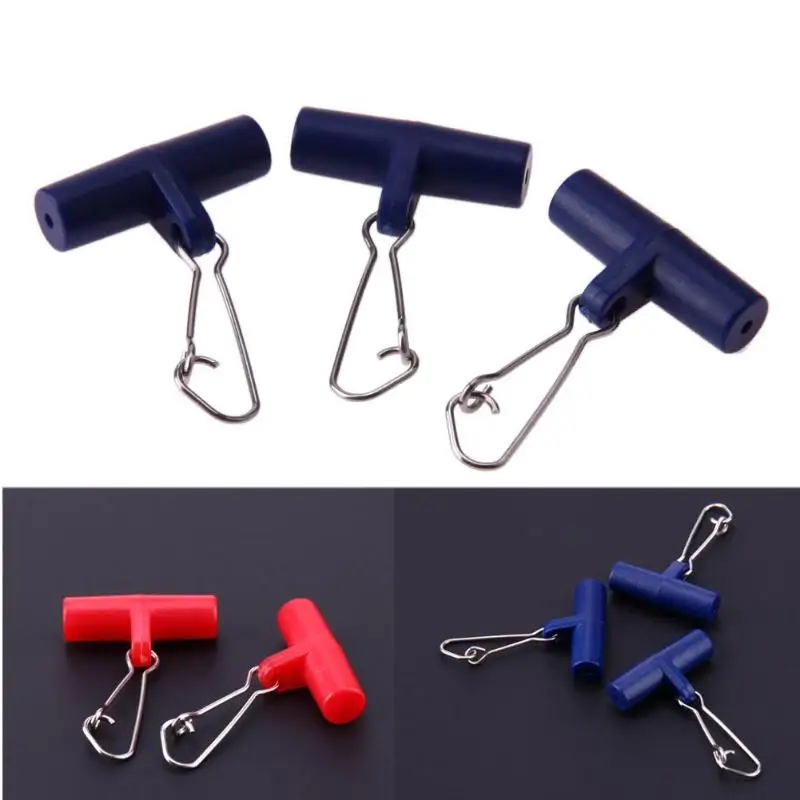 10 X BLACK ZIP SLIDER BOOMS FOR SEA BOAT FISHING WEIGHT LINE CLIPS AND RIGS