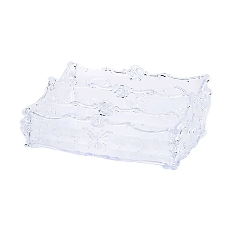 Deals Chance of  Makeup Organizer for Cosmetics Storage Box Rack Make Up transparent Boxes lipstick nail polish brus