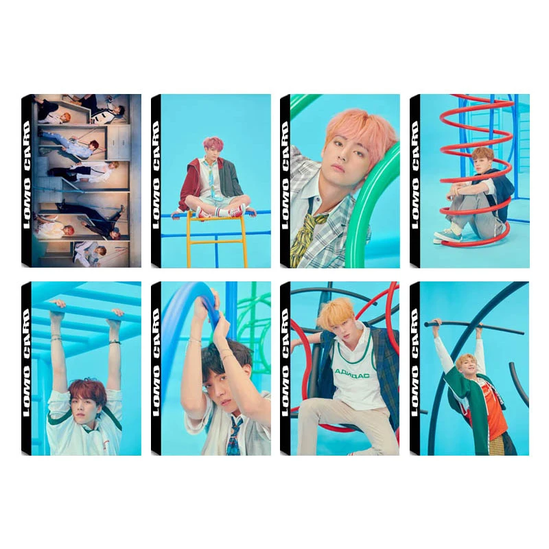 

Youpop KPOP BTS Bangtan Boys Love Yourself Answer JUNGKOOK SUGA V Album LOMO Cards Self Made Paper Photo Card HD Photocard LK204