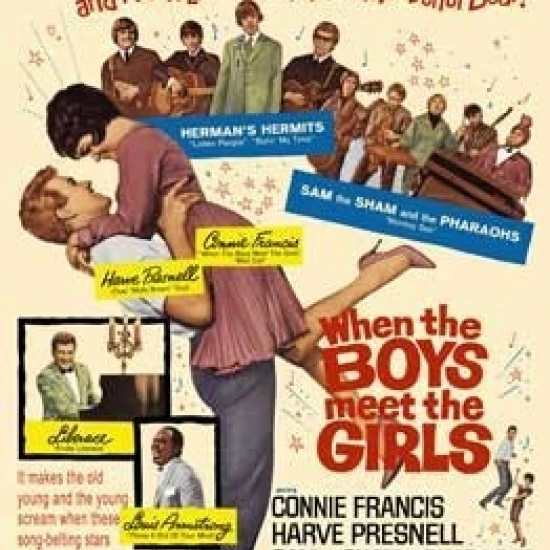 When the Boys Meet Girls Movie Poster (27 x 40) | Дом и сад