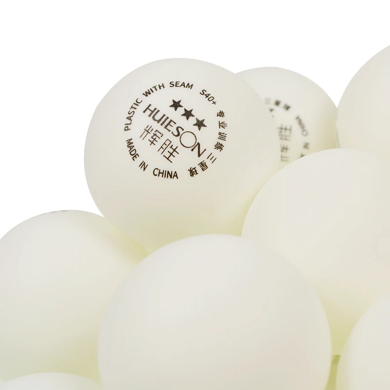 Huieson 50 шт./пакет ABS Пластик мячи для настольного тенниса 40+ мм 3 звезды Материал шарики для пинг-понга для игры в настольный теннис Клуб Обучение