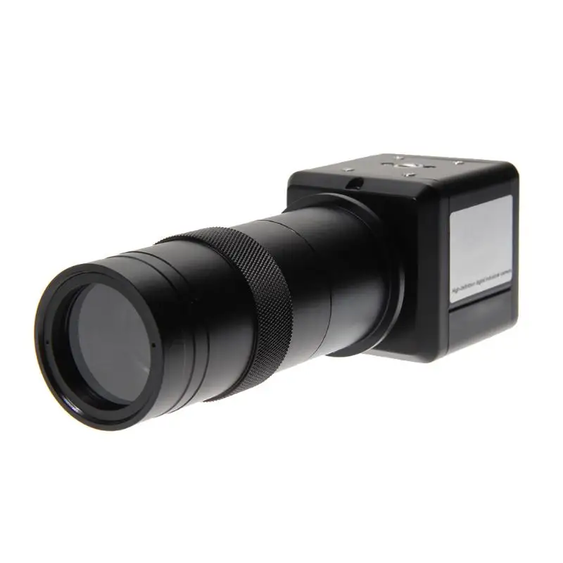 

100X Digital Industrial Microscope Camera BNC AV TV Video Zoom C Mount Lens