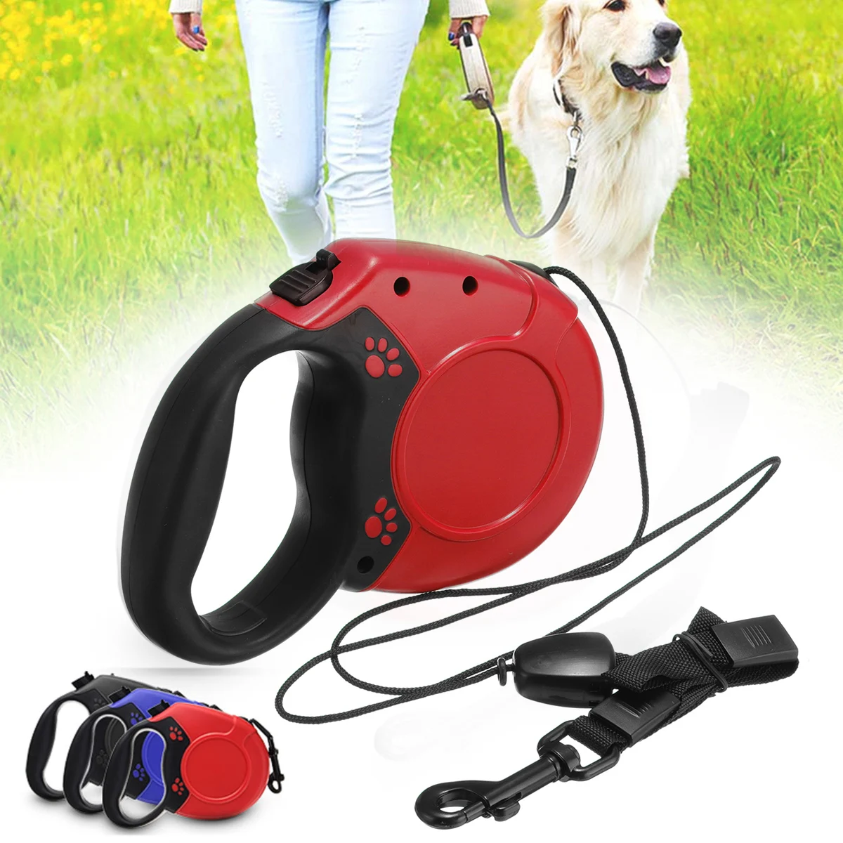 

Max 40KG 8 Meter Dog Leash Extendable Automatic Retractable Pet Leash Medium Large Dog Pet Lead Leashes