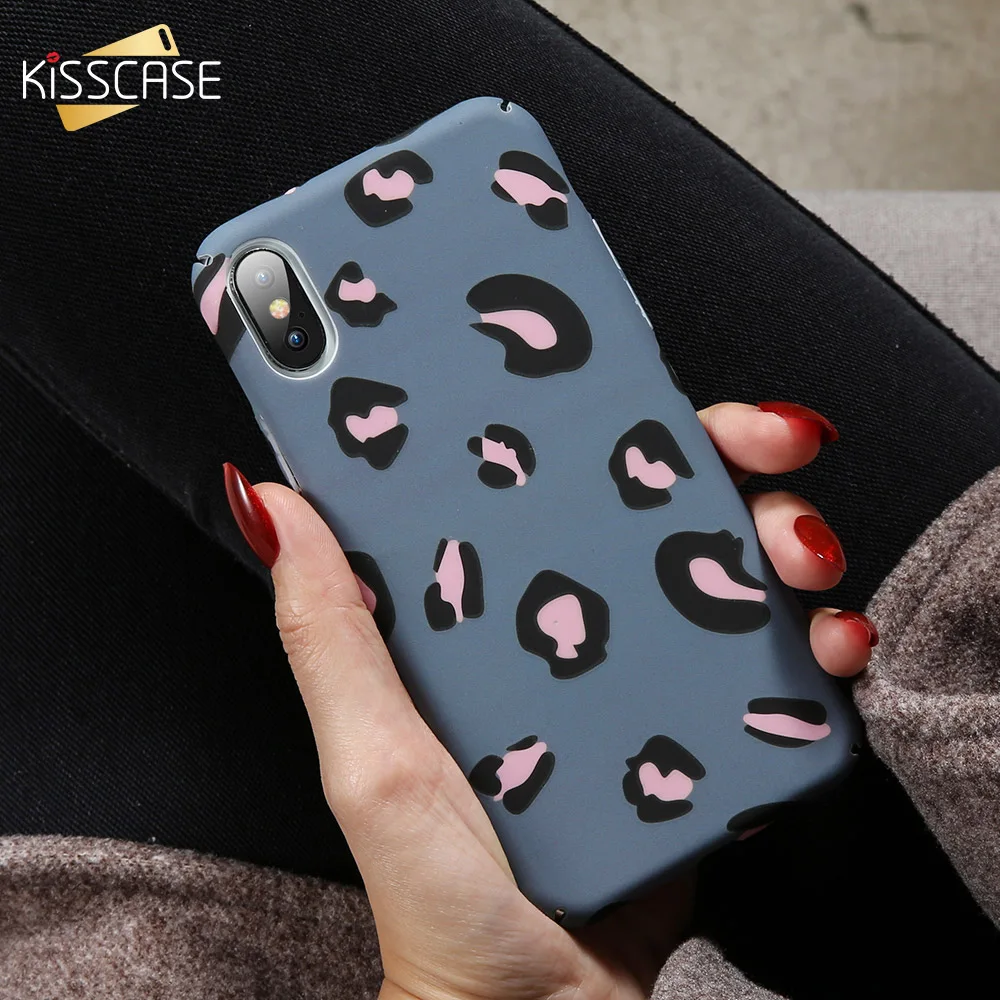 KISSCASE Leopard case for Xiaomi mi 9 8 lite 6x Luminous Hard PC Case redmi Note 7 5 Plus 5X 4X play pocophone f1 |