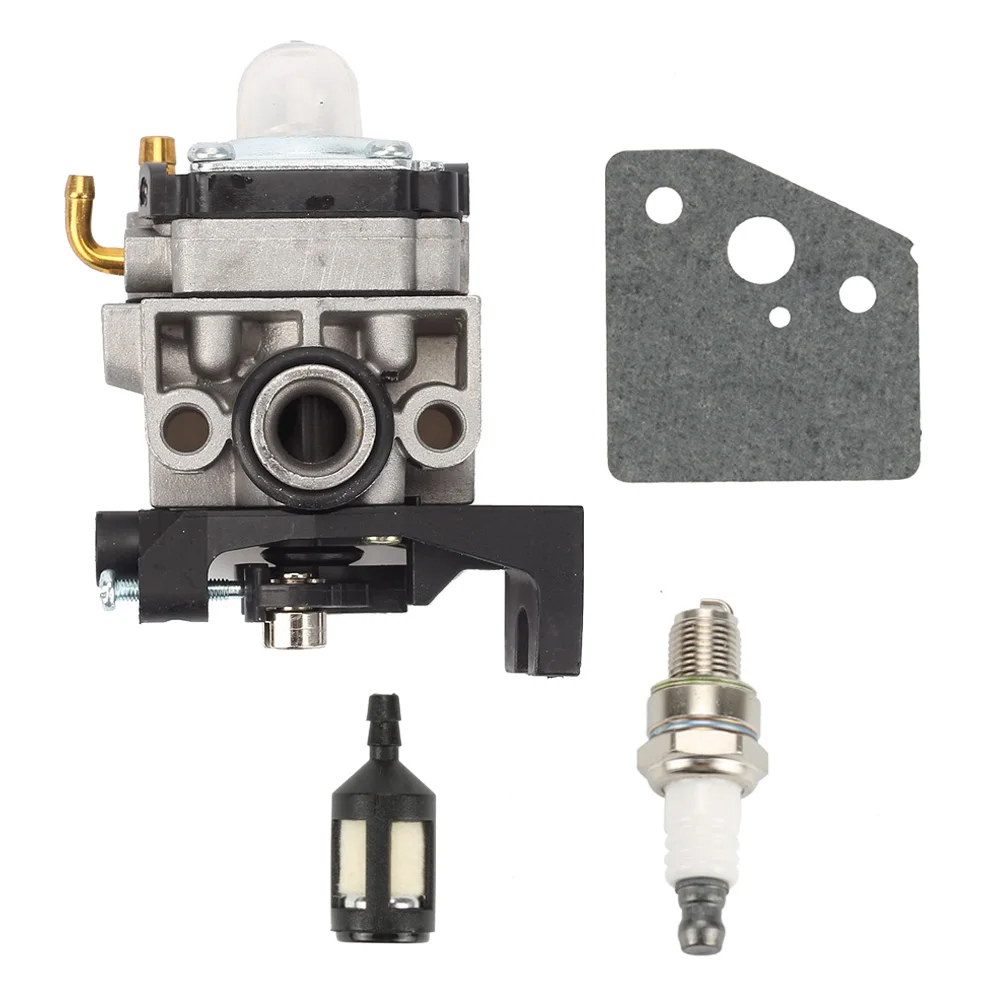 16100-Z0Z-034 Carburetor Carb Spark Plug Kits For Honda GX35 HHT35 HHT35S Gas Trimmer Brush Cutter Generator