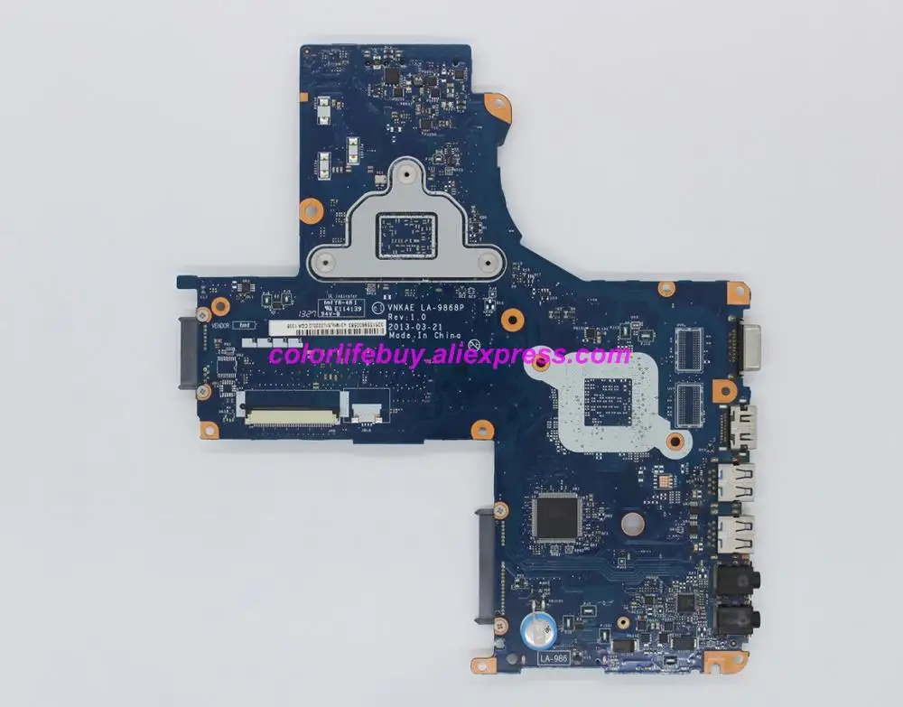 حقيقية K000141350 VNKAE LA-9868P A4-5000 DDR3 كمبيوتر محمول اللوحة اللوحة لتوشيبا S40DT S40DT-A الكمبيوتر الدفتري
