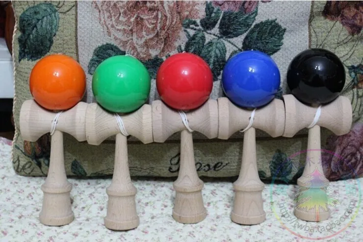 20 шт 14 видов цветов заводские магазины бутик традиционные Бук игры Kendama Бал PU Краски дань профессиональный