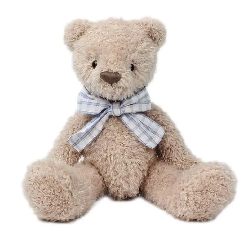 

30cm Teddy Bear with bow Lovely Cartoon Stuffed Kids Birthday Gift Cute teddy Bear Plush toys for girls 5-7 years