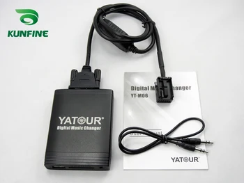 

Car Digital Music Changer USB SD Aux MP3 Interface Car Stereo Radio For Peugeot RD4 Bluetooth Phone Mould And Controller Option