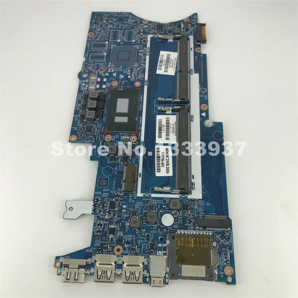 Материнская плата для ноутбука HP PAVILION X360 14-BA 14M-BA 939383-1 448.0BZ10. 601 DDR4 i5-8250U SR3LA |