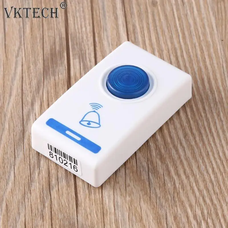 New DC3V LED Wireless Chime Door Bell Battery Powered 32 Tune Songs 1 Remote Control + 1 Wireless Doorbell Home Doorbell New DC3V LED Wireless Chime Door Bell Battery Powered 32 Tune Songs 1 Remote Control + 1 Wireless Doorbell Home Doorbell