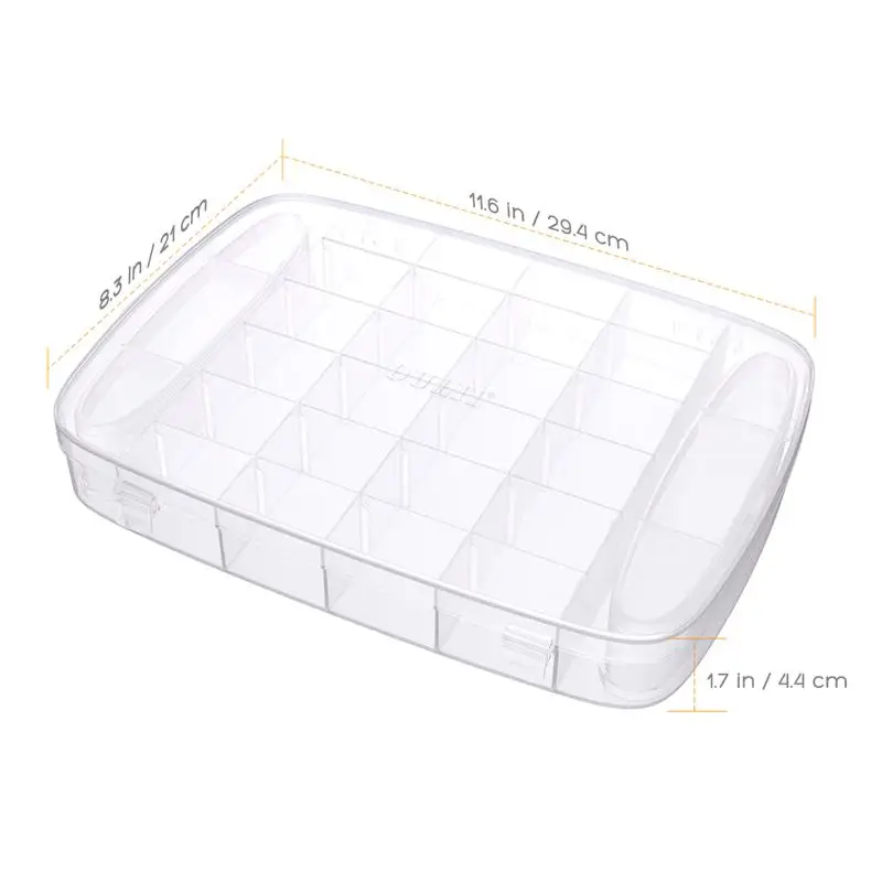 OULII 30 Grid Box пластиковый прочный съемный чехол для хранения Контейнер органайзер
