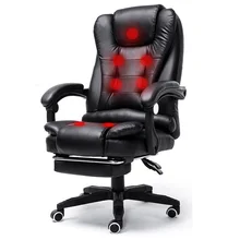 Oficina Boss футболка Stoel Chaise De Bureau Ordinateur Sedia Ufficio кожа Silla Cadeira Poltrona игровое массажное кресло для офиса