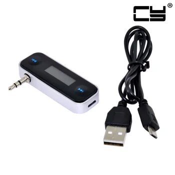 

Chenyang Car AUX Radio Charged Adapter Cable 3.5mm FM Transmitter for Apple 6 4.7inch & Plus & iPad & Sam sung Phone & Tablet