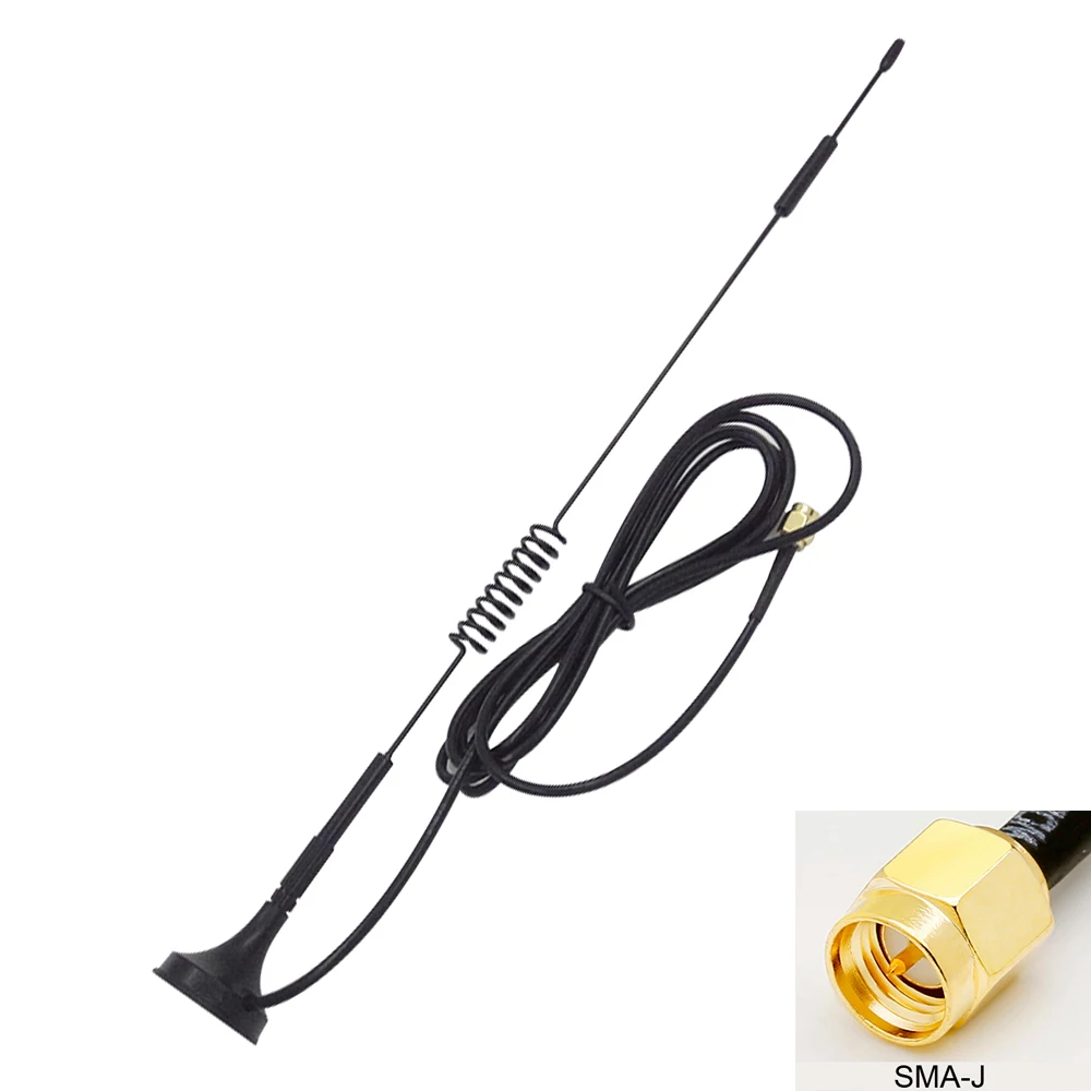 

Module Antenna 1PCS CDMA/GSM/2.4G/WCDMA/LTE/3G/4G Suction Cup Antenna SMA-J 12DB Feeder 1.5 m