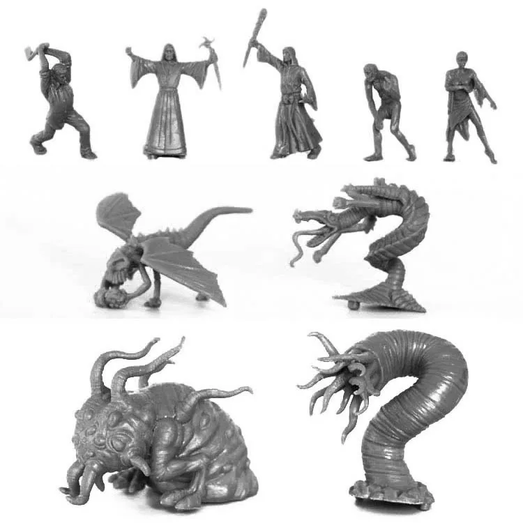 

Die casting resin Eldritch Insane Strange House Arkham Magic Frightened Soul Horror Board Role-playing Games Model Mansions